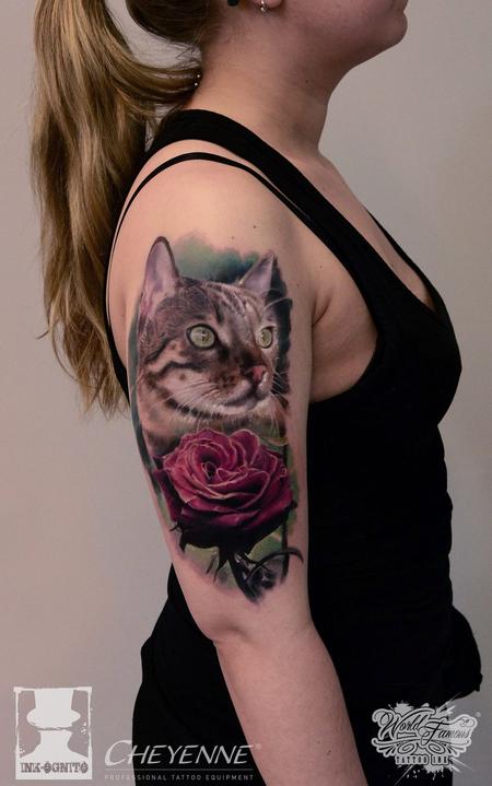 Karol Rybakowski - Cat & Rose