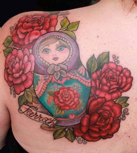 Katelyn Crane - Matryoshka Doll Tattoo