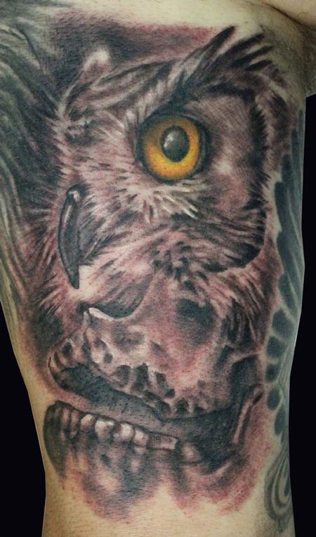 Katelyn Crane - Owl Tattoo