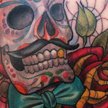 Tattoos - Day of the dead skull tattoo - 75977