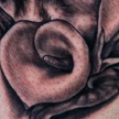 Tattoos - Wolf eyes and Cala Lily tattoo - 69072