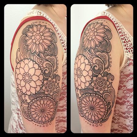 Mandala arm tattoo Tattoo Design Thumbnail