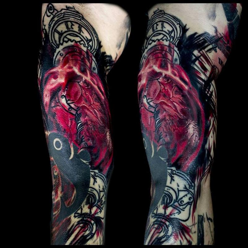 anatomical heart with drive train trash polka inspired by anatomical heart with drive train trash polka inspired by