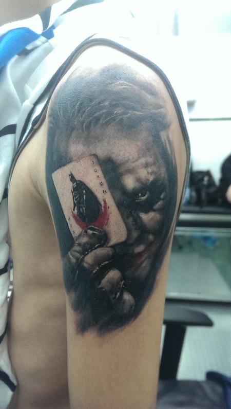 Joker Tattoo Design Thumbnail