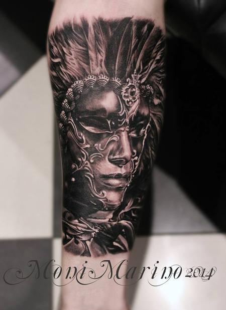 Tattoos - Venetian Mask Tattoo - 113708