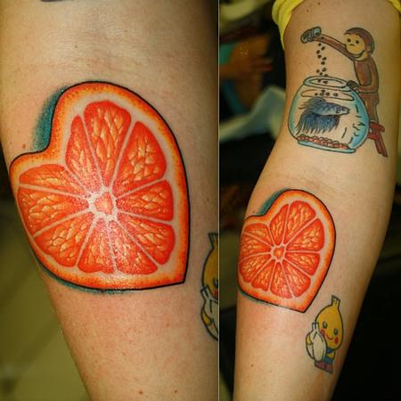 Tattoos - Citrus Heart - 73311