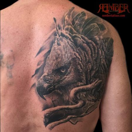 Rember Tattoos : Tattoos : Original Art : Black and Grey Realism