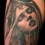 Tattoos - veiled woman - 108368