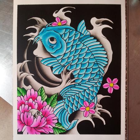 Tattoos - Koi - 104912