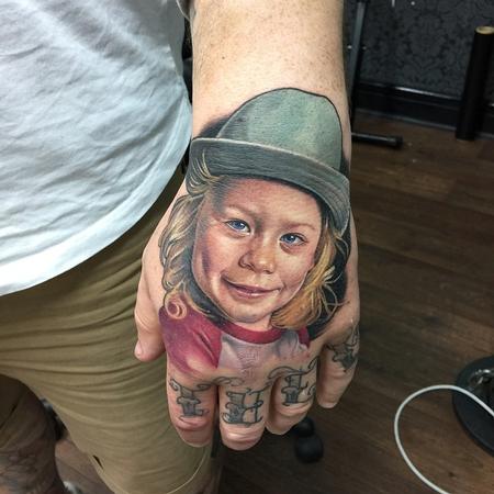 Sam Ford - Child Portrait Tattoo