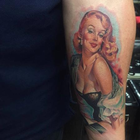 Sam Ford - Color Pinup Tattoo