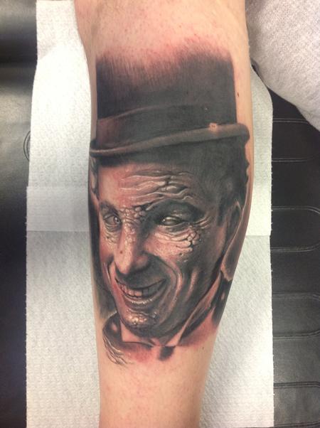 Tattoos - Trasfigured Charlie Chaplin  - 98949