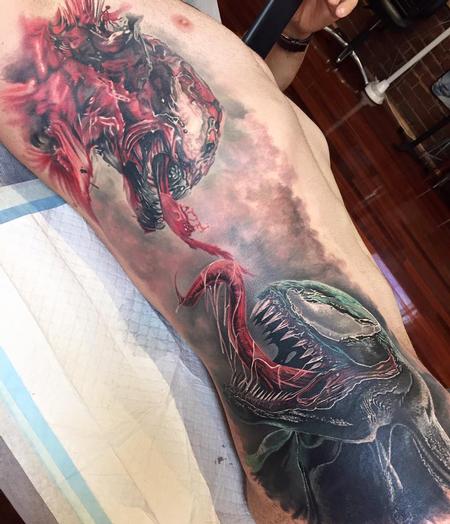 Tattoos - Carnage vs Venom - 113675