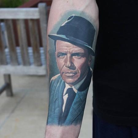 Frank Sinatra Tattoo Tattoo Design Thumbnail