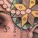 Lady Head with Mandala Tattoo Thumbnail