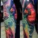 Tattoos - cardinal airbrush sleeve - 76268