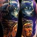 tattoo galleries/ - indian wolf - 59169