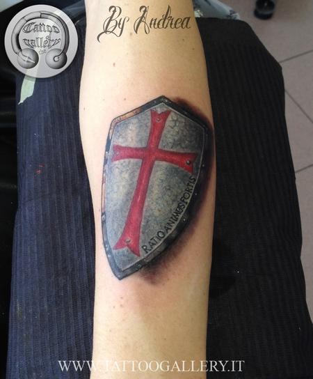 The Gallery Of Tattoo : Tattoos : Body Part Arm : Shield