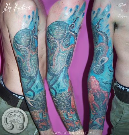 Tattoos - Sea Sleeve - 102318
