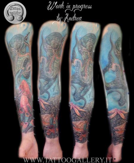 Tattoos - Work in progress sleeve - 103732