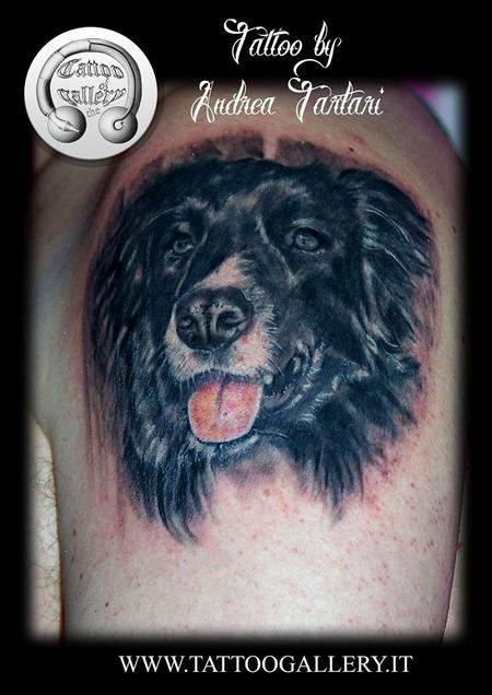 Tattoos - Cane Realistico - 100372