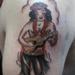 hula girl Tattoo Thumbnail