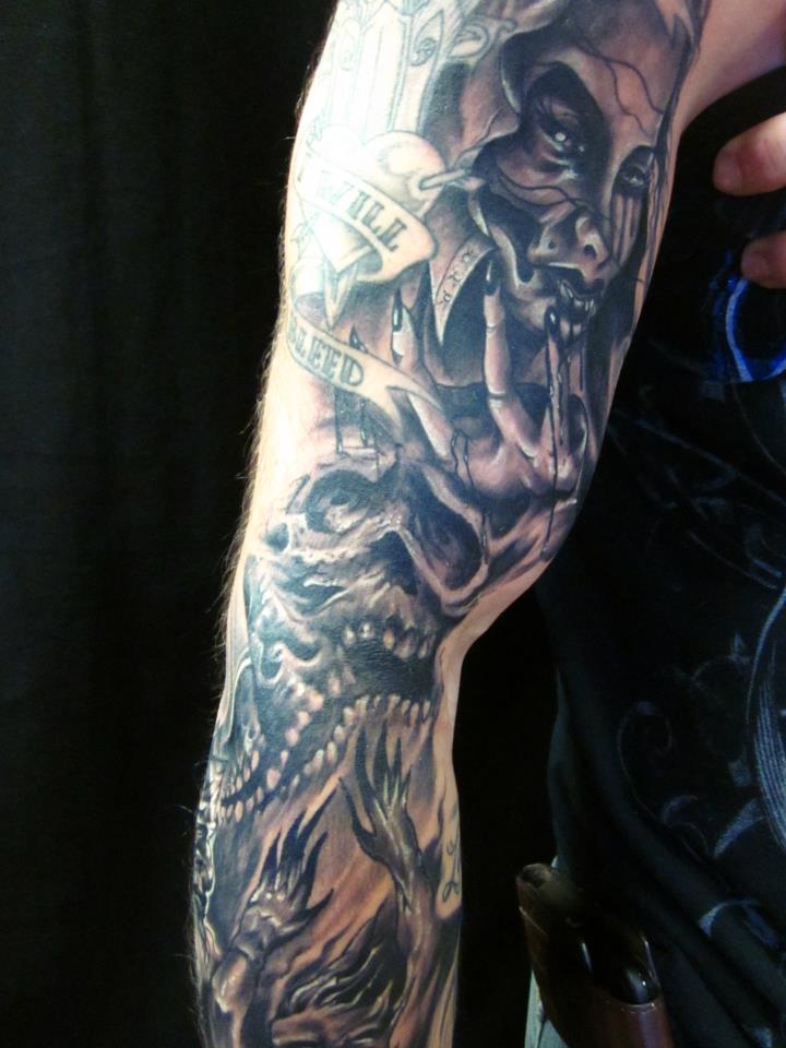 Tattoos - spirits and evil souls - 66642