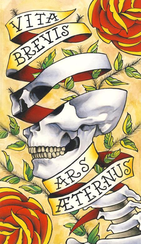 Tattoos - Life is Short, Art is Eternal - 62840