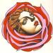 Art Galleries - a face in a rose - 62839