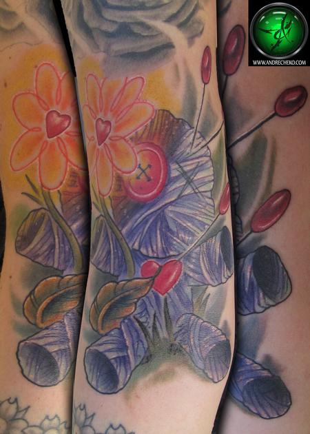Andre Cheko - Voodoo doll tattoo