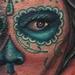 Tattoos - Day of the dead Thigh tattoo - 75729