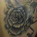 tattoo galleries/ - praying hands and rose tattoo