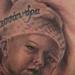 Baby portrait tattoo Tattoo Design Thumbnail