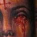 She devil portrait tattoo Tattoo Design Thumbnail