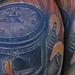 Dodge Division half sleeve color tattoo Tattoo Design Thumbnail