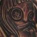 Tattoos - Rag Doll black and grey tattoo - 75789