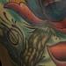 Tattoos - Girl side flower color tattoo - 76680