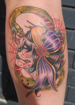 Day of the Dead Gypsy girl