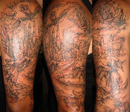 heaven cloud tattoo designs heaven cloud tattoo designs