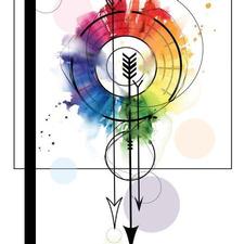 Tattoos - Abstract Color Wheel - 115657