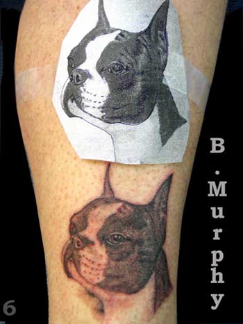 Tattoos - Brian Murphy - Dog