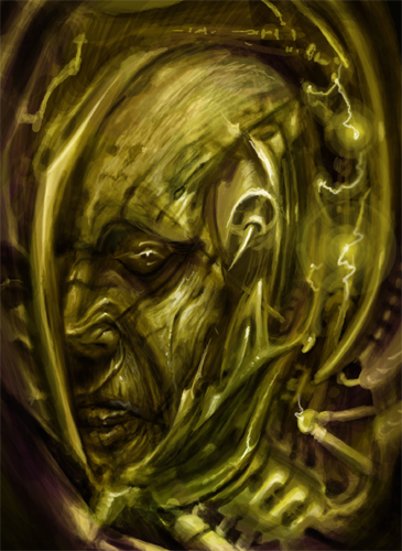 Tattoos - space head - 30968