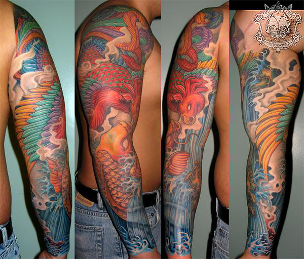 Phoenix Koi Tattoo | phoenix koi tattoo by tim kern tattoonow Phoenix Koi Tattoo | phoenix koi tattoo by tim kern tattoonow