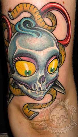 Looking for unique Tim Kern Tattoos Seamstress Skull