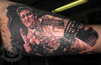 Tattoos - Music tattoos - Johnny Cash Tattoo