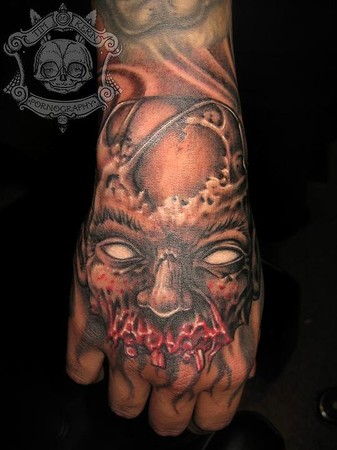 skull tattoos on hands. Skull tattoos,