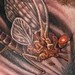 tattoo galleries/ - Neck Bug Tattoo