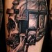 tattoo galleries/ - Cut Out Skull Tattoo