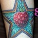 tattoo galleries/ - Stars Pair Tattoo