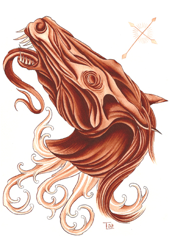 Tattoos - Apocalyptic horse  - 32792